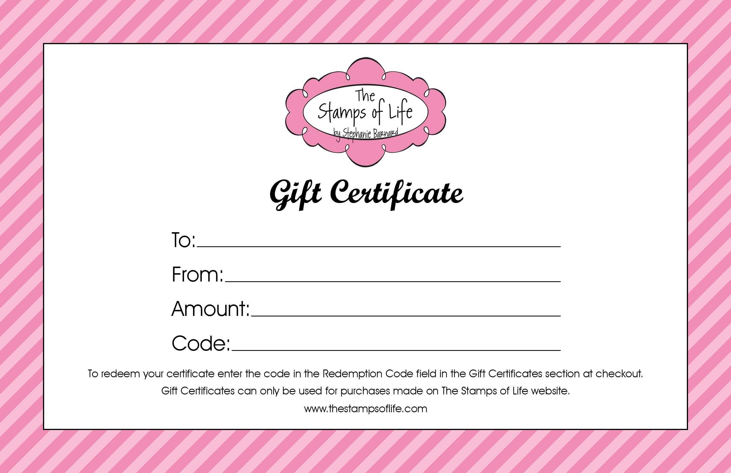 Pedicure Gift Certificate Template – Carlynstudio Inside Nail Gift Certificate Template Free