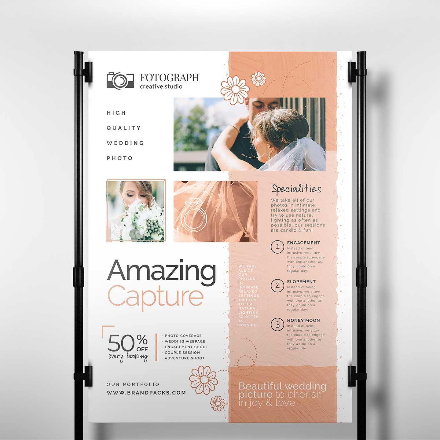 Photography Service Banner Template – Psd, Ai & Vector Throughout Photography Banner Template