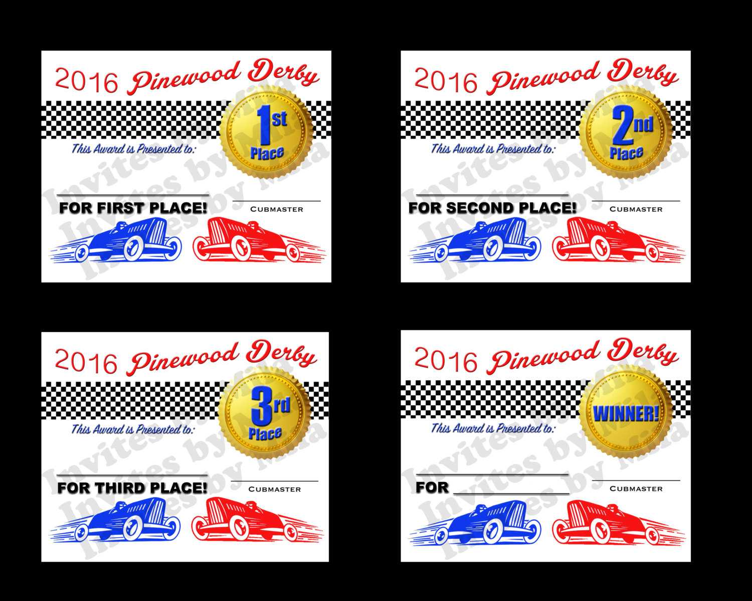Pinewood Derby Certificate Template ] – Inspection Within Pinewood Derby Certificate Template