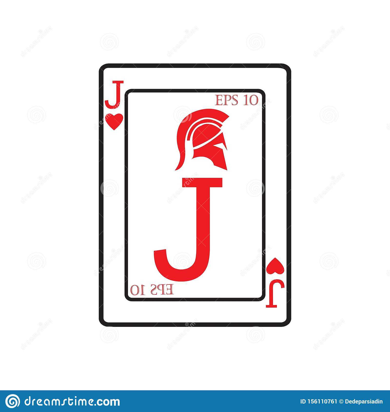 Playing Card Vector Icon Illustration Design Stock Vector In Playing Card Design Template