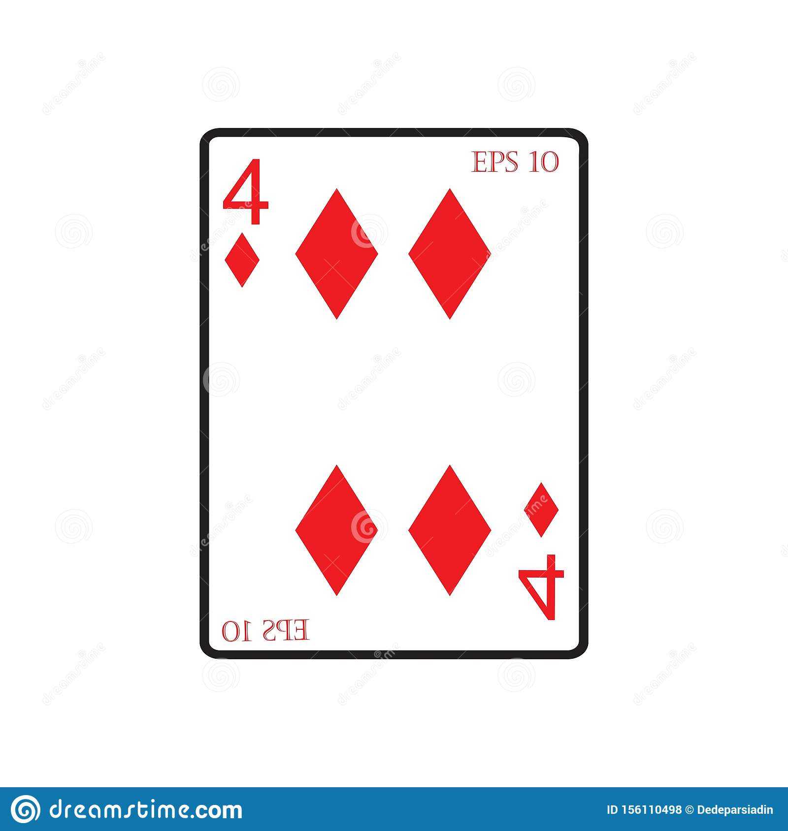Playing Card Vector Icon Illustration Design Stock Vector Intended For Playing Card Design Template