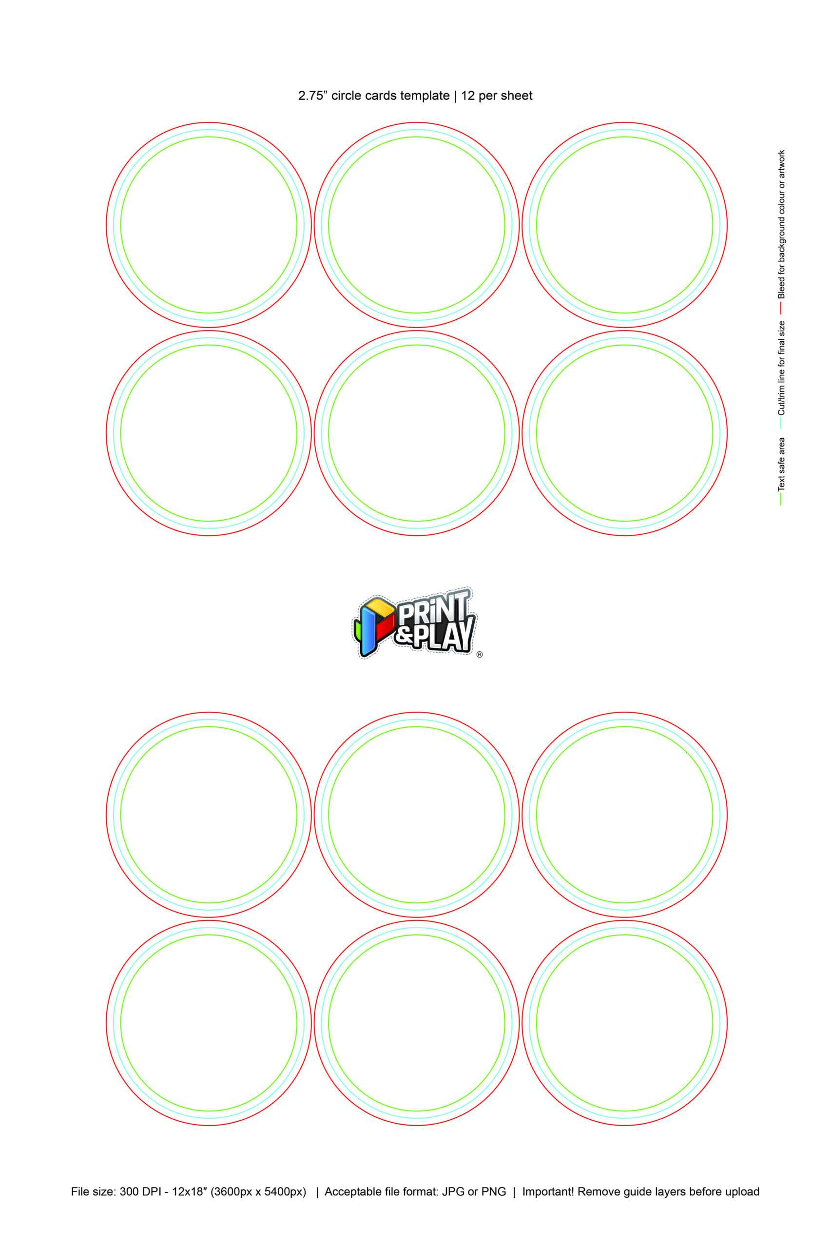 Playing Cards : Formatting & Templates – Print & Play Regarding Custom Playing Card Template