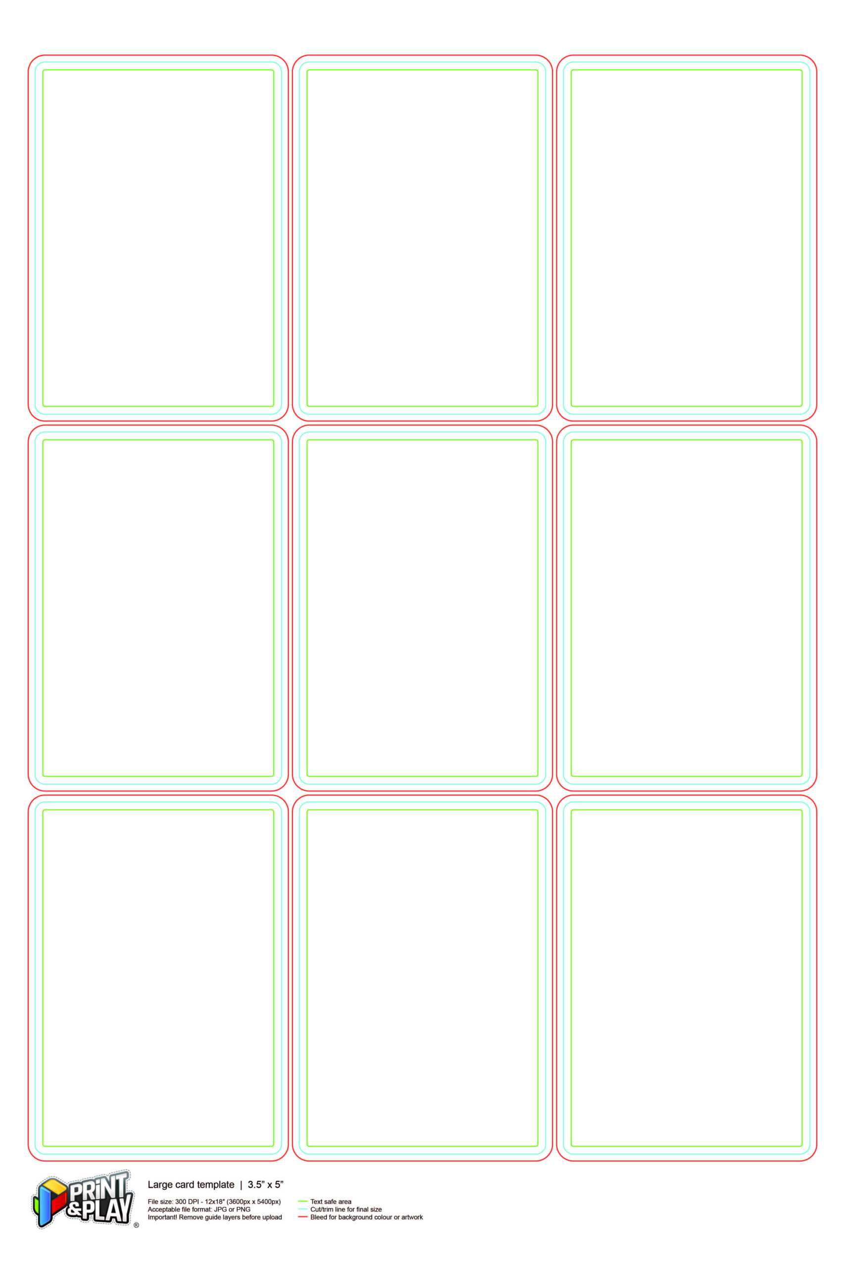 Playing Cards : Formatting & Templates – Print & Play With Free Printable Playing Cards Template