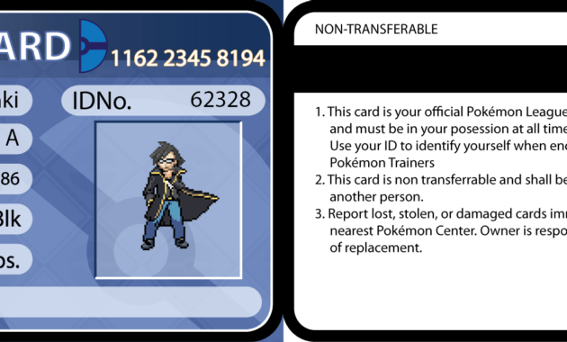 Pokemon Trainer Cardseijitataki On Deviantart in Pokemon Trainer Card Template