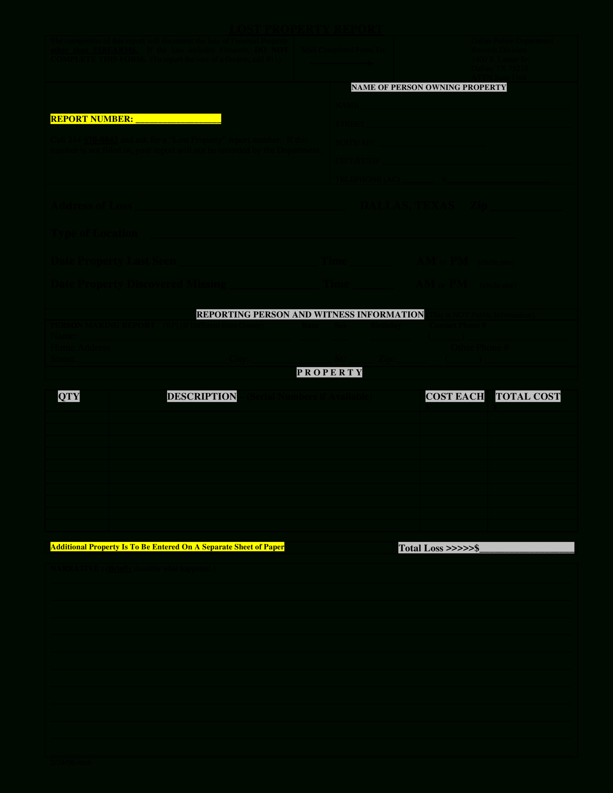 Police Templates – Zohre.horizonconsulting.co Inside Blank Police Report Template