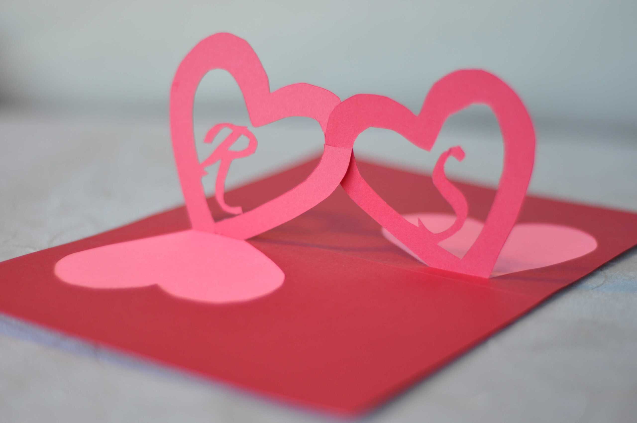 Pop Up Card Tutorials And Templates – Creative Pop Up Cards With Regard To Twisting Hearts Pop Up Card Template