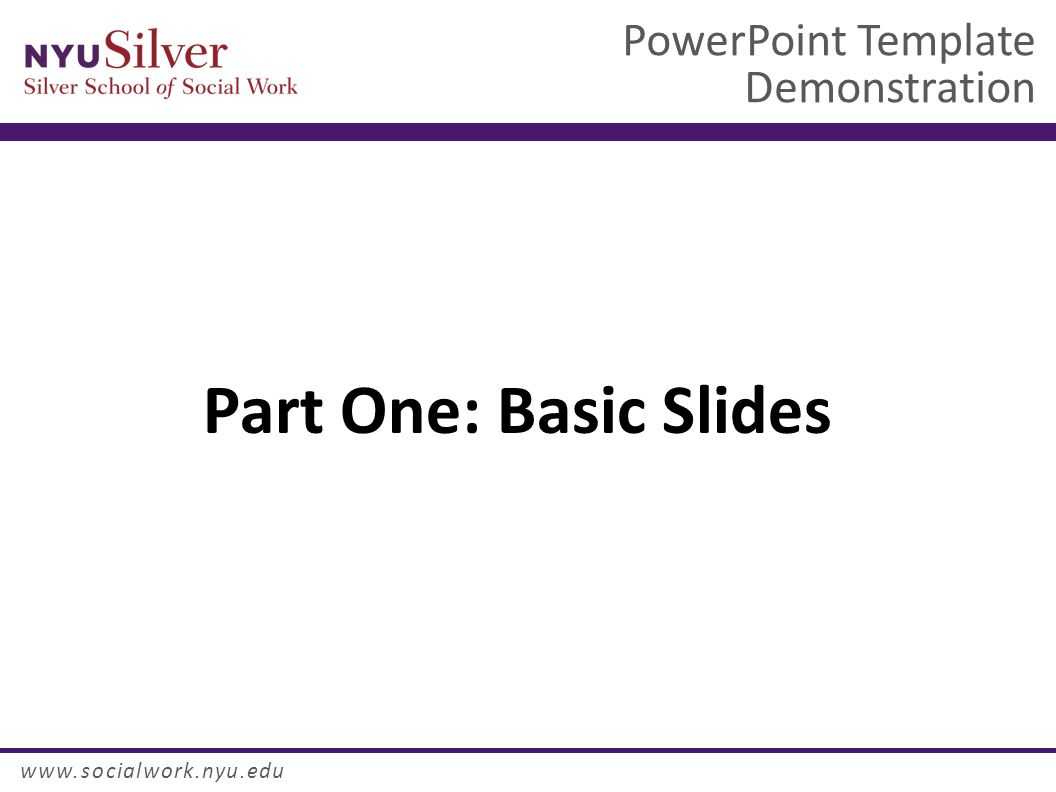 Powerpoint Template Demonstration Dr. John Smith Nyu Silver Within Nyu Powerpoint Template