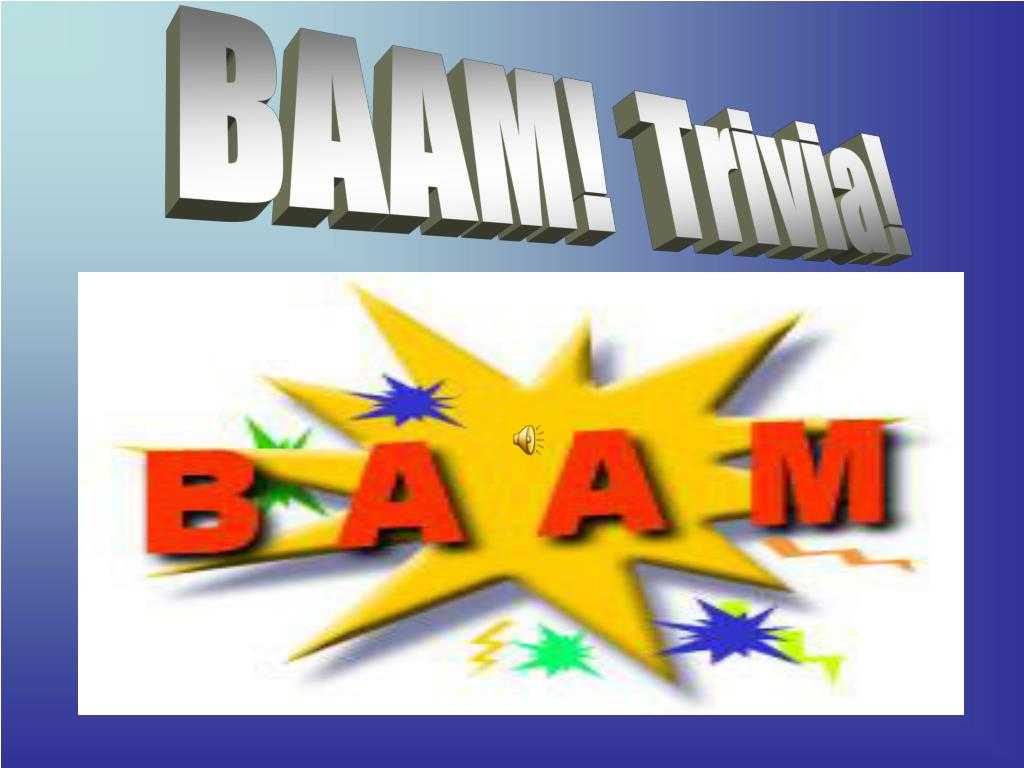 Ppt – Baam! Trivia! Powerpoint Presentation, Free Download Inside Trivia Powerpoint Template