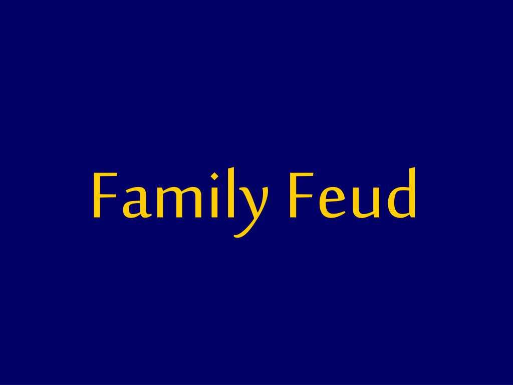 Ppt – Family Feud Powerpoint Presentation, Free Download In Family Feud Powerpoint Template Free Download