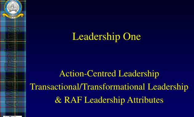 Ppt - Leadership One Powerpoint Presentation, Free Download in Raf Powerpoint Template
