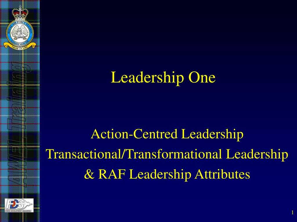 Ppt - Leadership One Powerpoint Presentation, Free Download In Raf Powerpoint Template