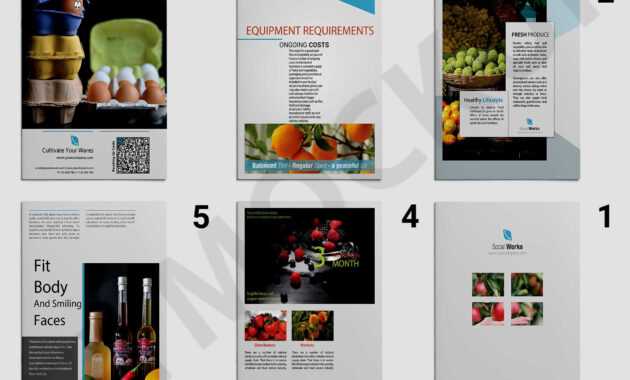 Premium Wine Brochure Template | Eymockup inside Wine Brochure Template