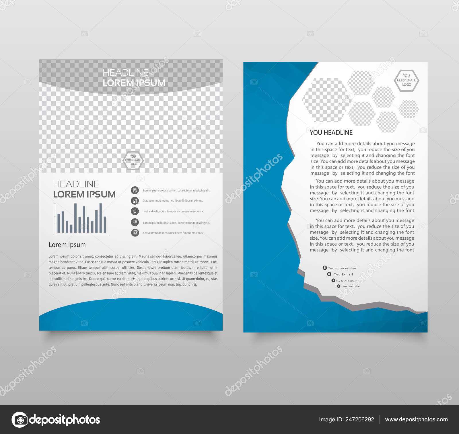 Presentation Layout Design Template Annual Report Cover Page Inside Cover Page For Annual Report Template