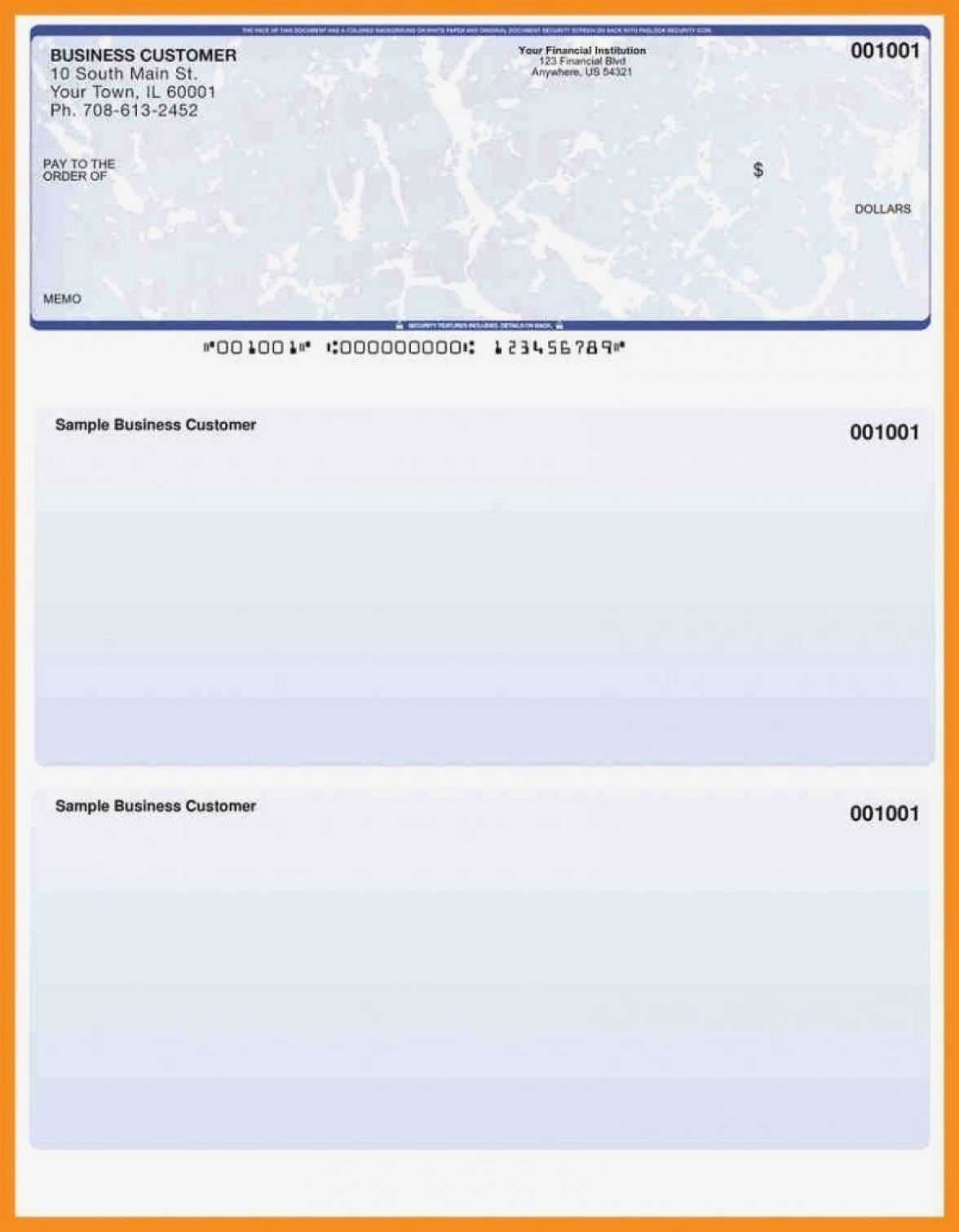 Print Check Template - Zohre.horizonconsulting.co With Regard To Blank Business Check Template Word