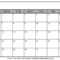 Printable Blank Calendar 2020 | Dream Calendars With Blank One Month Calendar Template