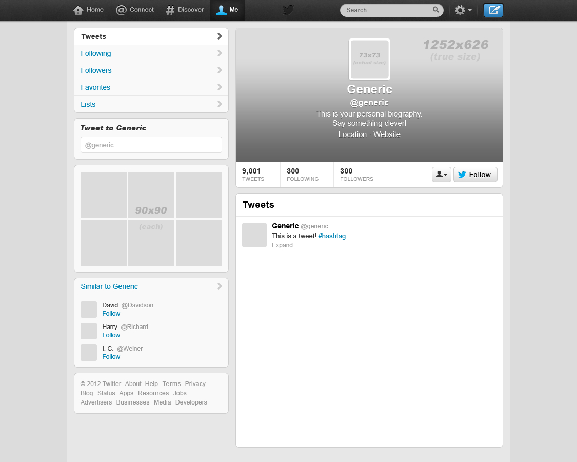 Printable Blank Tweet Intended For Blank Twitter Profile Template