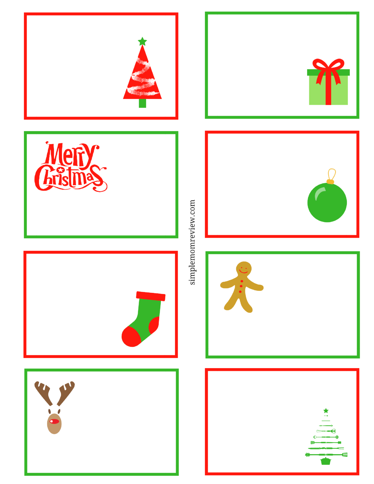 Printable Christmas Note Cards - Zohre.horizonconsulting.co With Christmas Note Card Templates