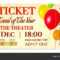 Printable Concert Ticket Templates | Admission Ticket Inside Blank Admission Ticket Template