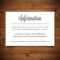 Printable Info Card – Info Card Template – Diy Wedding Inside Wedding Hotel Information Card Template