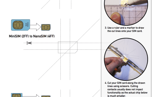 Printable Nano-Sim And Micro-Sim Cutting Guide [Download in Sim Card Cutter Template