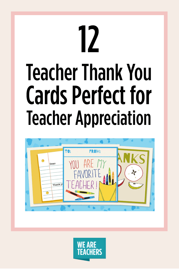 Printable Teacher Thank You Cards For Teacher Appreciation Regarding Thank You Card For Teacher Template