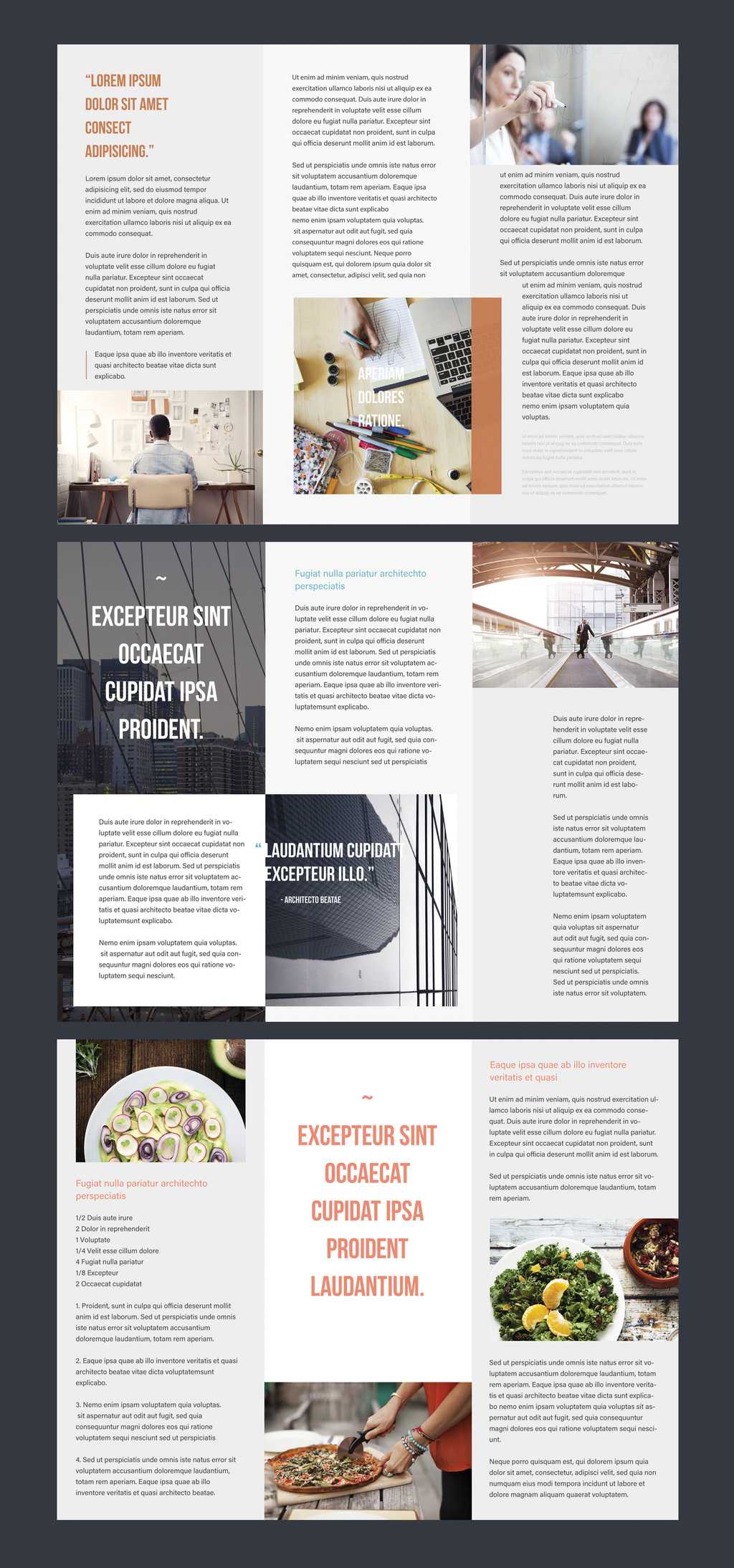 Professional Brochure Templates | Adobe Blog In Illustrator Brochure Templates Free Download