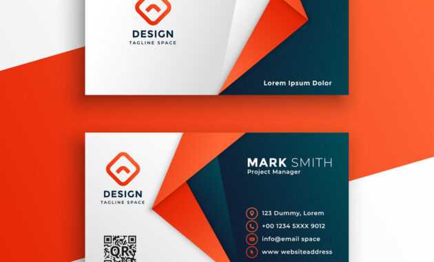 Professional Business Card Template Design regarding Designer Visiting Cards Templates