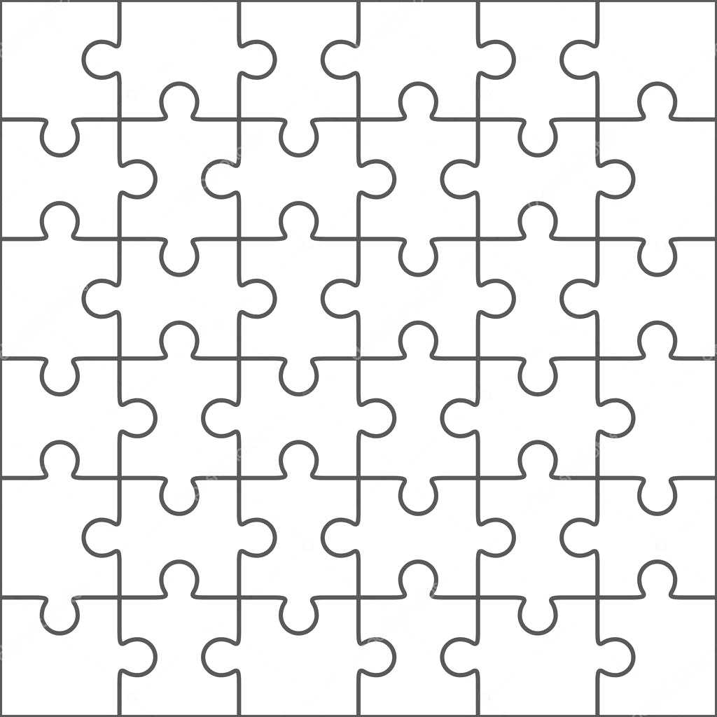 Puzzle Pattern Vector At Getdrawings | Free For Personal Within Blank Jigsaw Piece Template