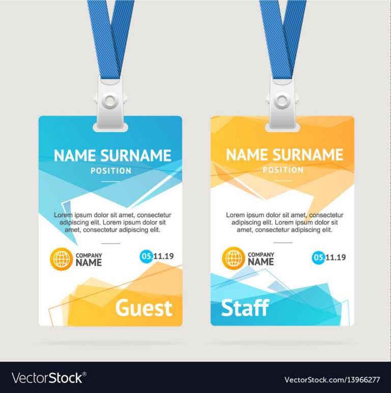 Pvc Id Card Template