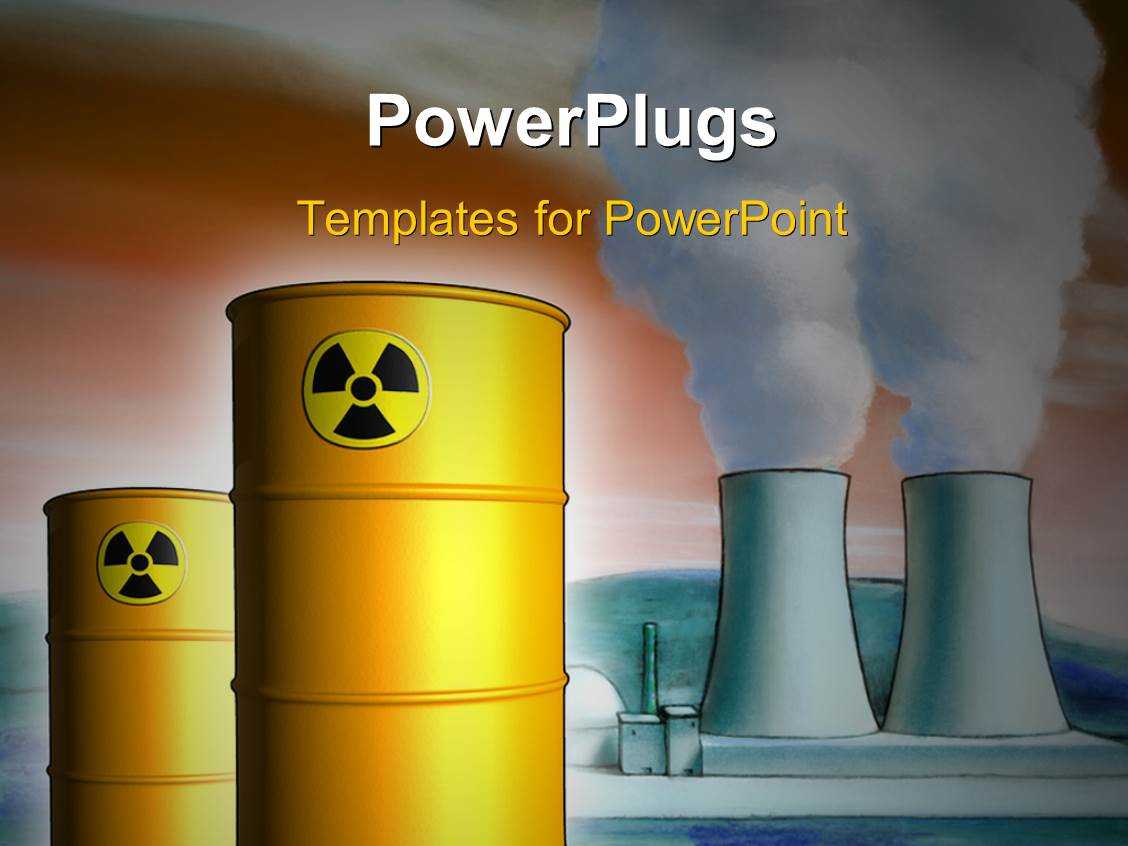 Radioactive Powerpoint Templates W/ Radioactive Themed Regarding Nuclear Powerpoint Template