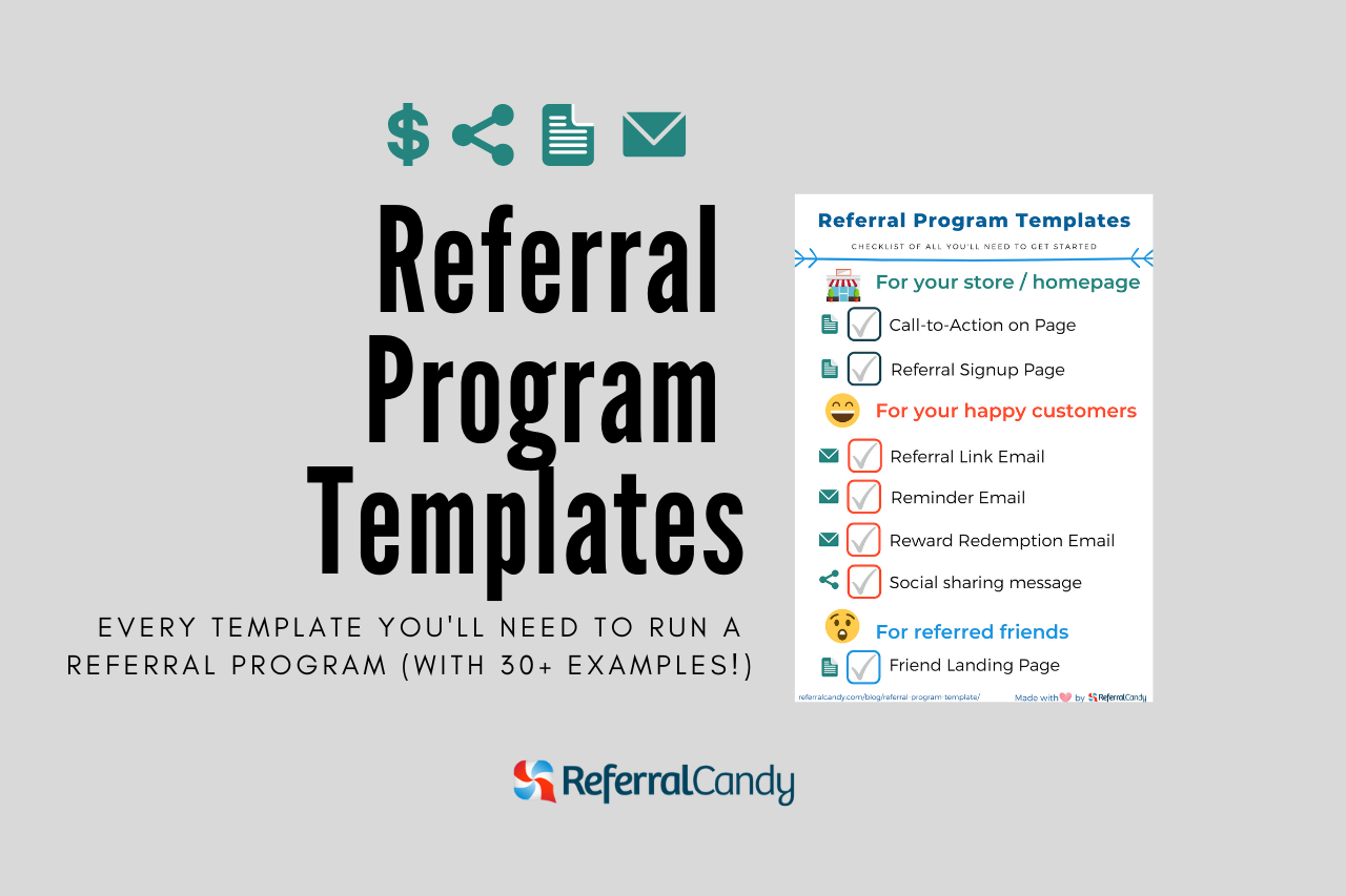 Real Life Referral Program Templates That You Can Steal Within Referral Card Template