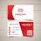 Red Corporate Business Card Templates | Free Customize Throughout Company Business Cards Templates