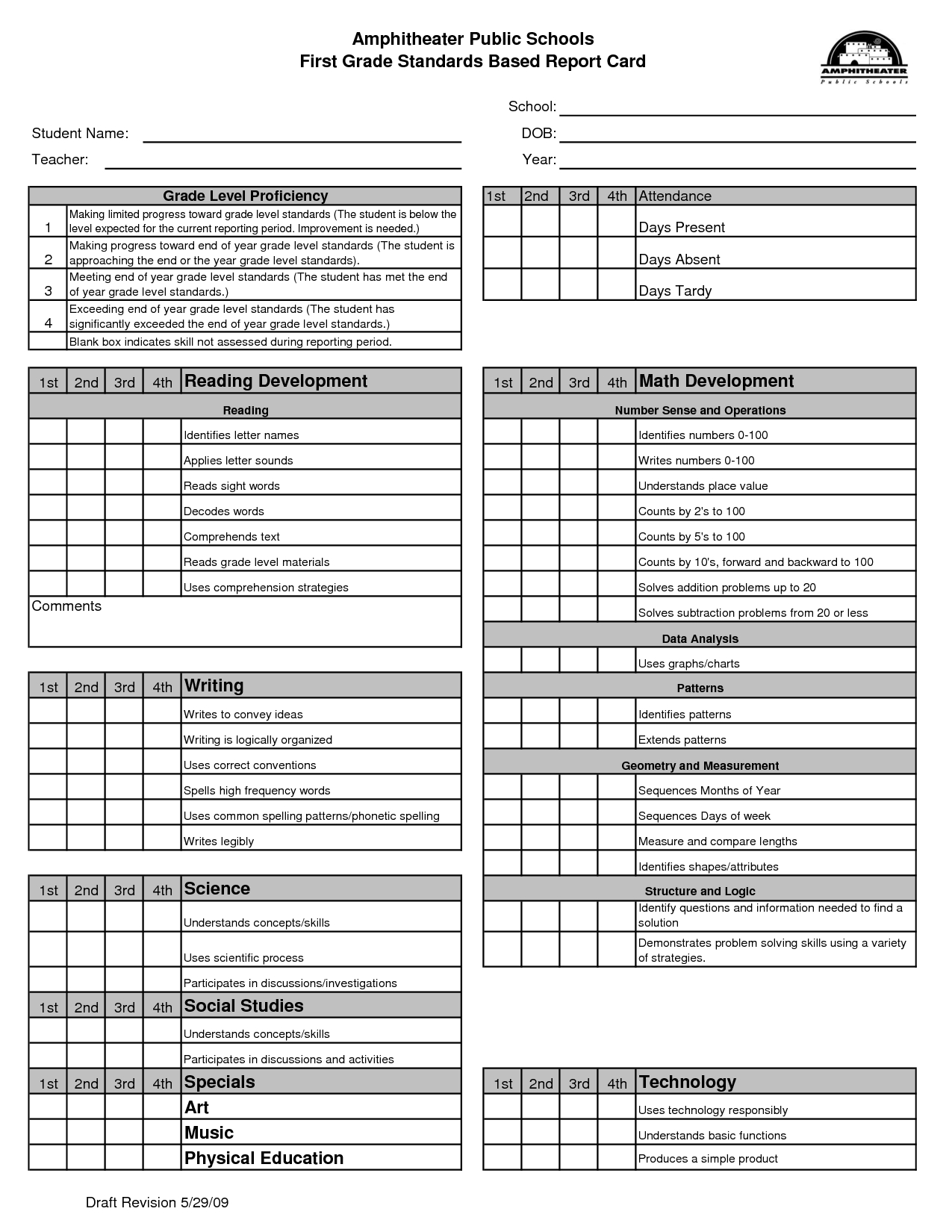 Report Card Template Convert Classic And List Free Editable With Report Card Format Template