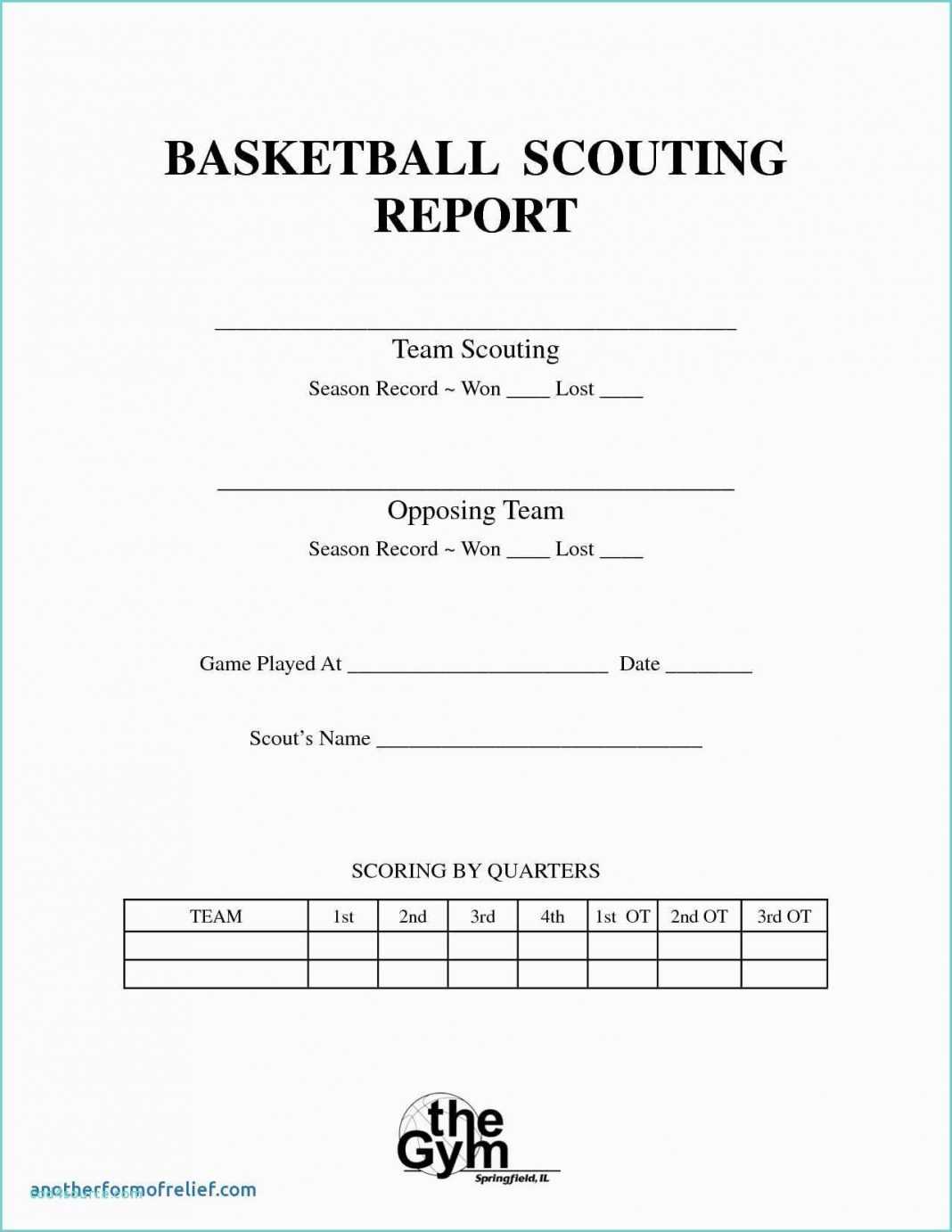 Report Examples Gamechart21 College Basketball Scouting In Basketball Scouting Report Template