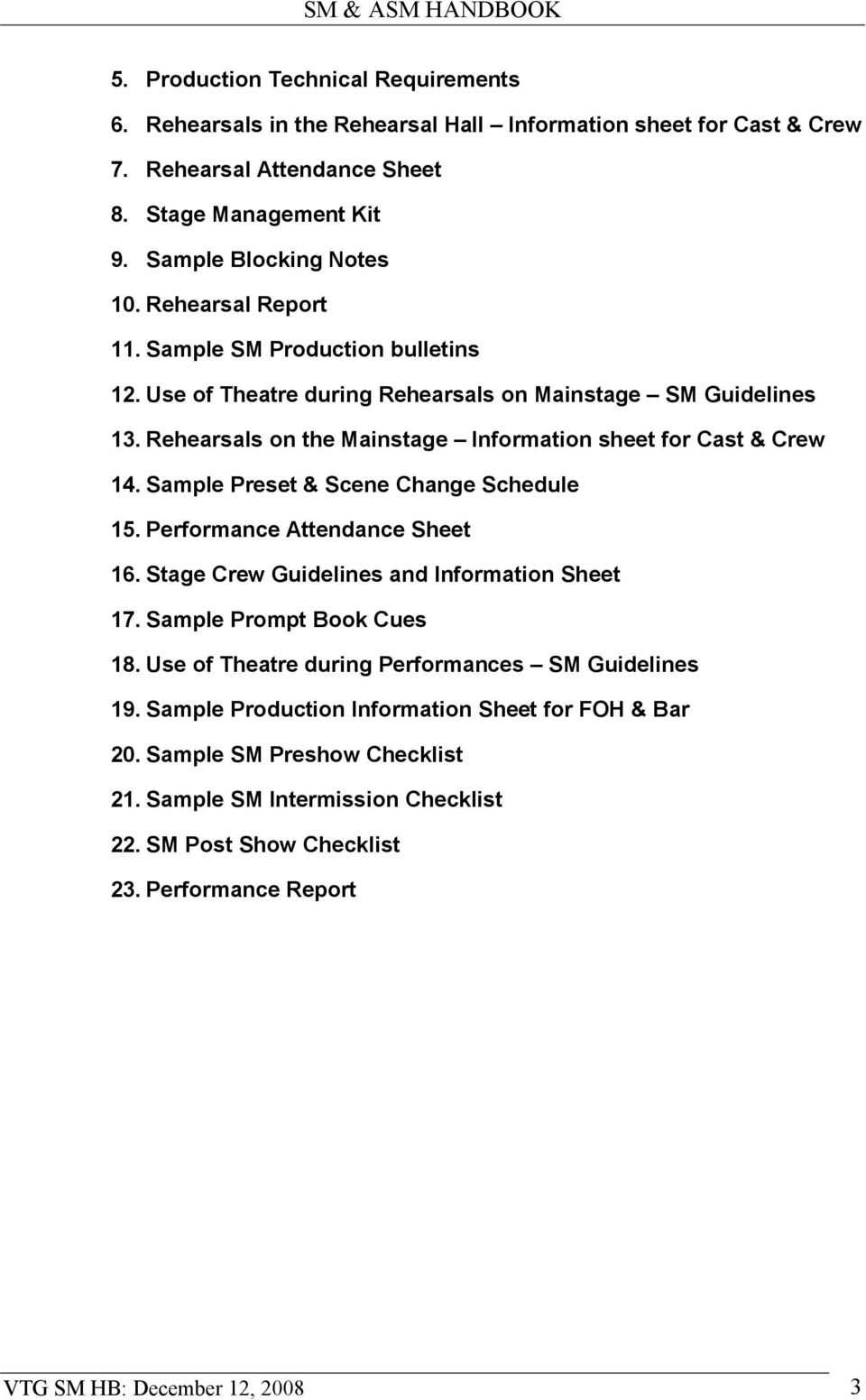 Report Examples Rehearsal Template Page 3 Stage Manager With Rehearsal Report Template