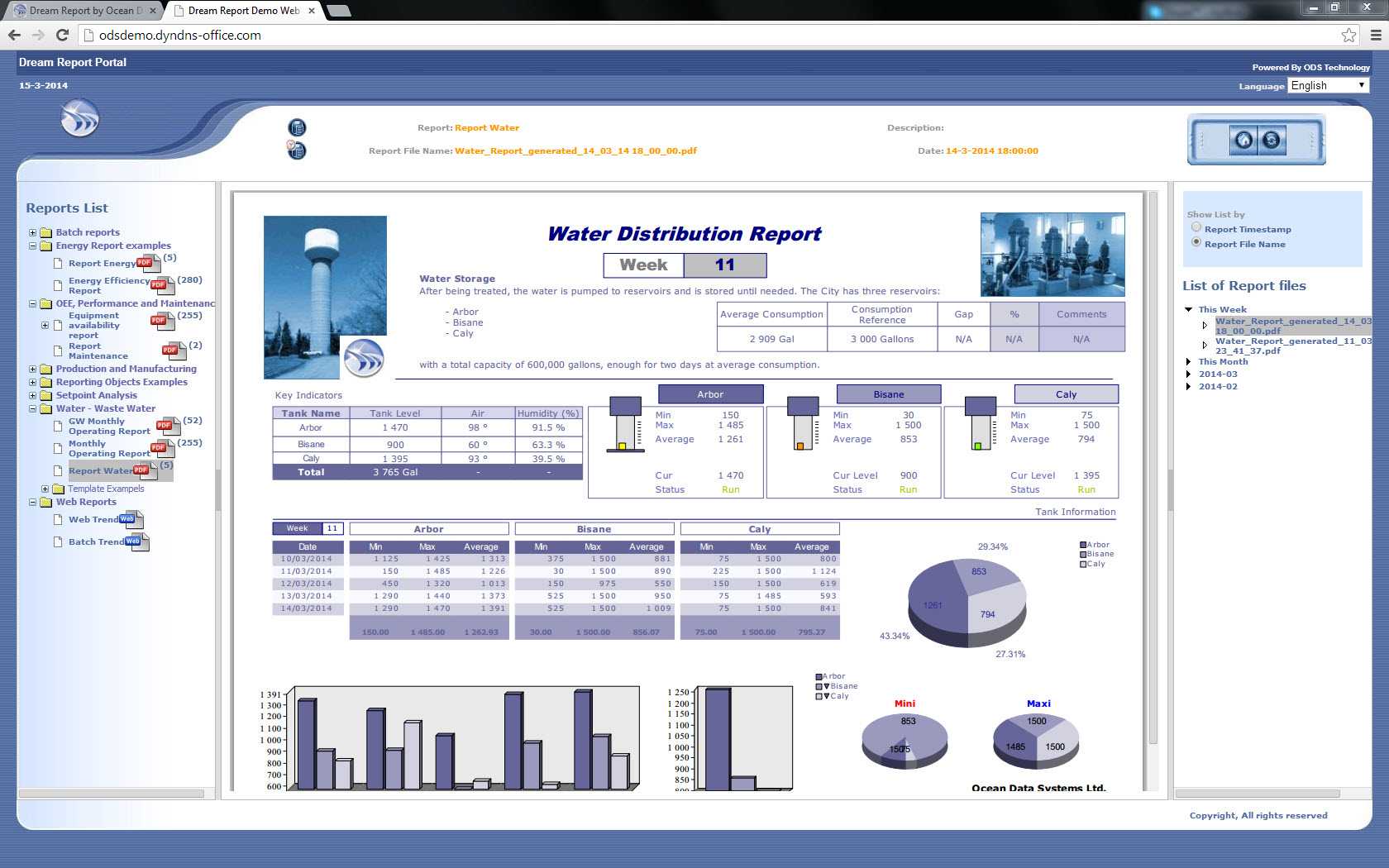 Report Templates And Sample Report Gallery – Dream Report In Reporting Website Templates
