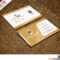 Restaurant Chef Business Card Template Free Psd With Visiting Card Template Psd Free Download