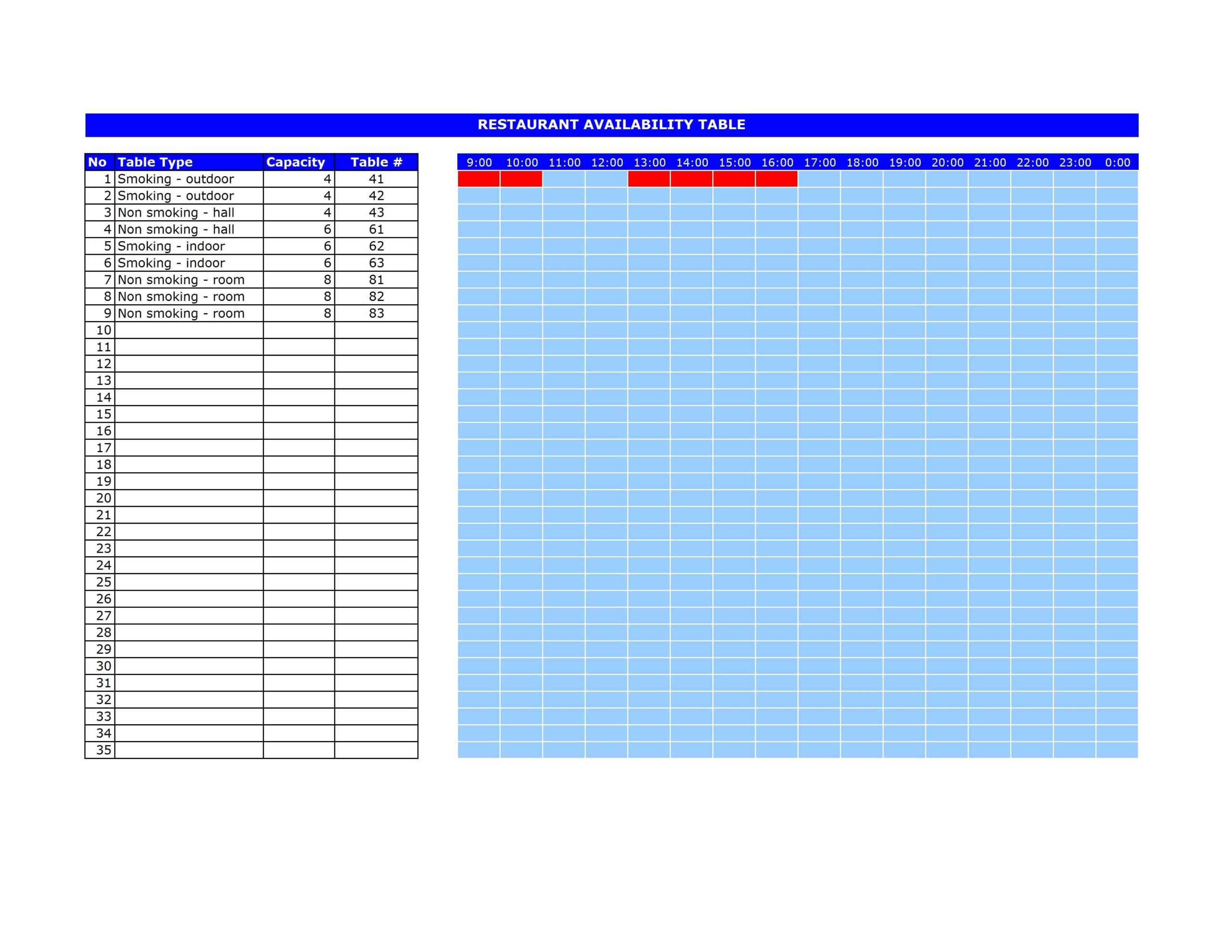 Restaurant Reservation Template Regarding Table Reservation Card Template