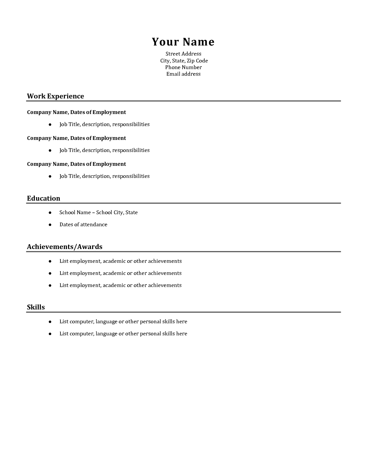 Resume ~ Coloring Printablesic Resume Templates Free Words For Free Basic Resume Templates Microsoft Word