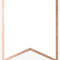 Rose Gold Banner Template Free Printable Blank , Png Pertaining To Banner Cut Out Template