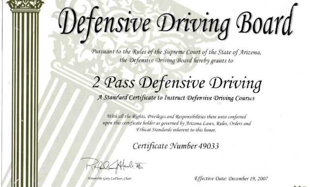 Safe Driving Certificate Template ] - Some Appreciation with regard to Safe Driving Certificate Template