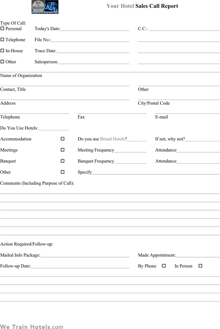 Sales Call Report Templates – Word Excel Fomats Throughout Daily Sales Call Report Template Free Download