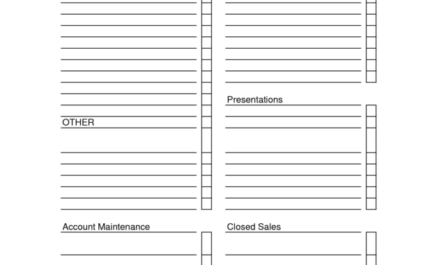 Sales Call Report Templates - Word Excel Fomats with Sales Rep Call Report Template