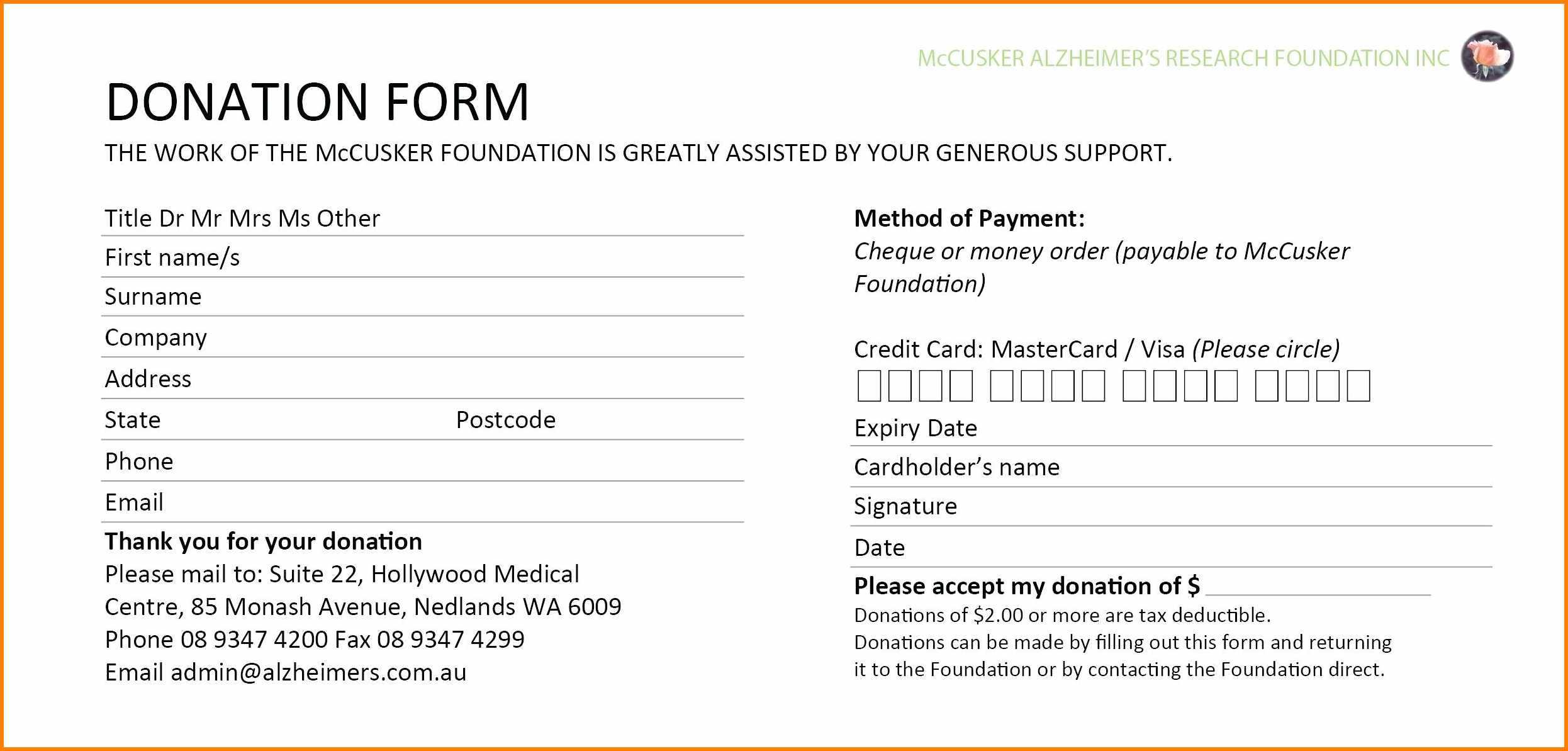 Sample Donation Card - Zohre.horizonconsulting.co Inside Donation Cards Template