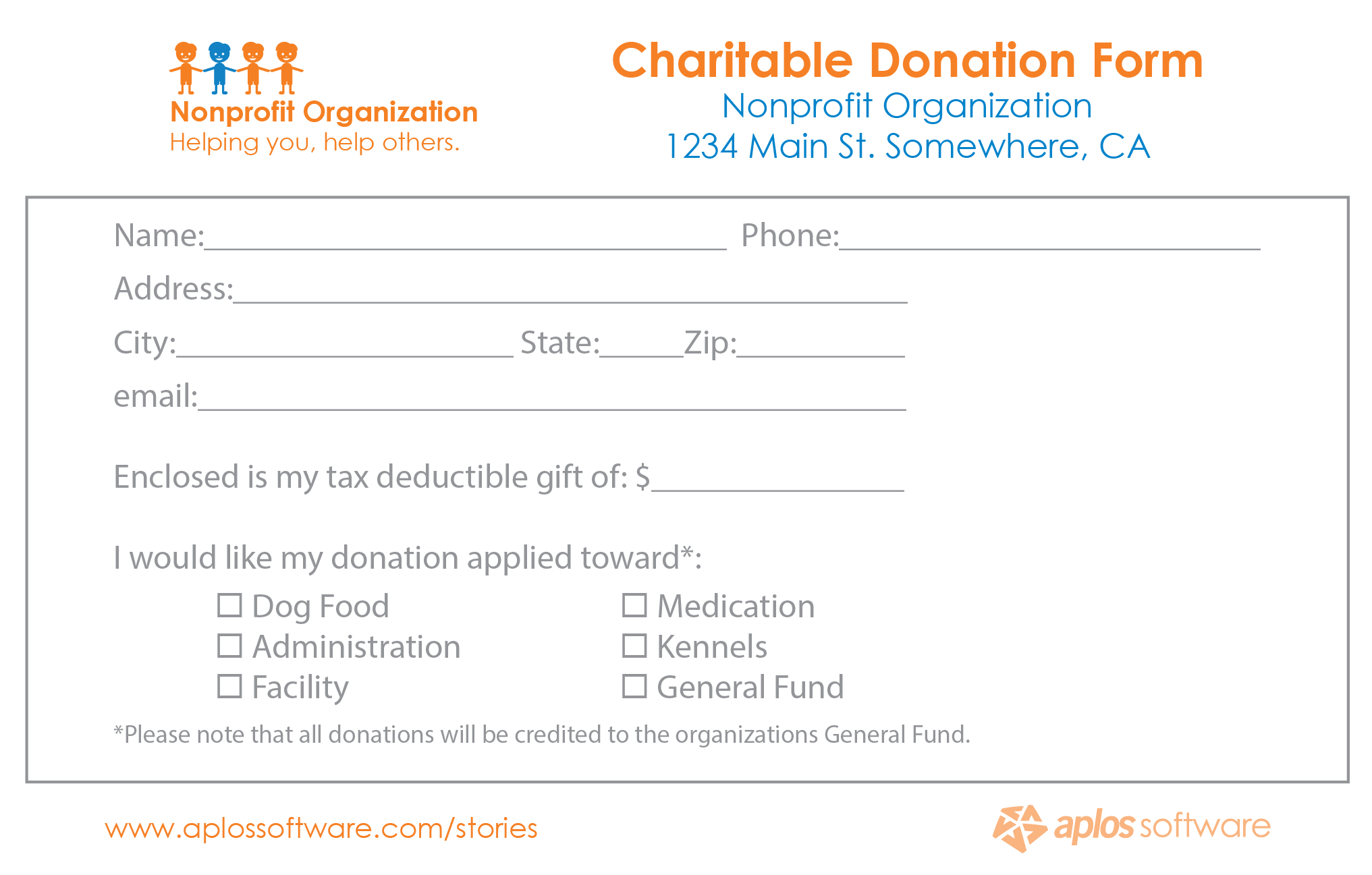 Sample Donation Card – Zohre.horizonconsulting.co With Donation Cards Template