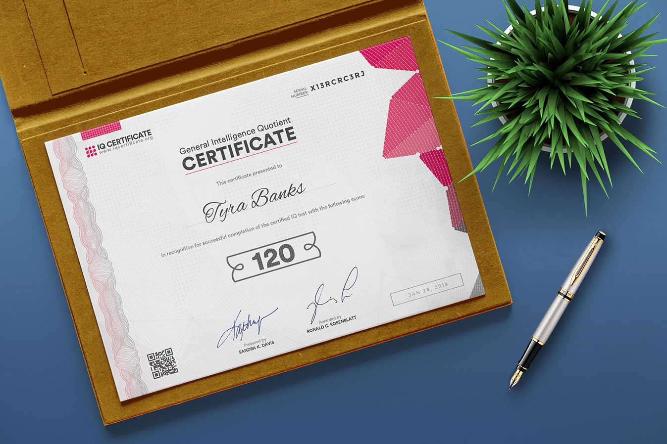 Sample Iq Certificate - Get Your Iq Certificate! In Iq Certificate Template