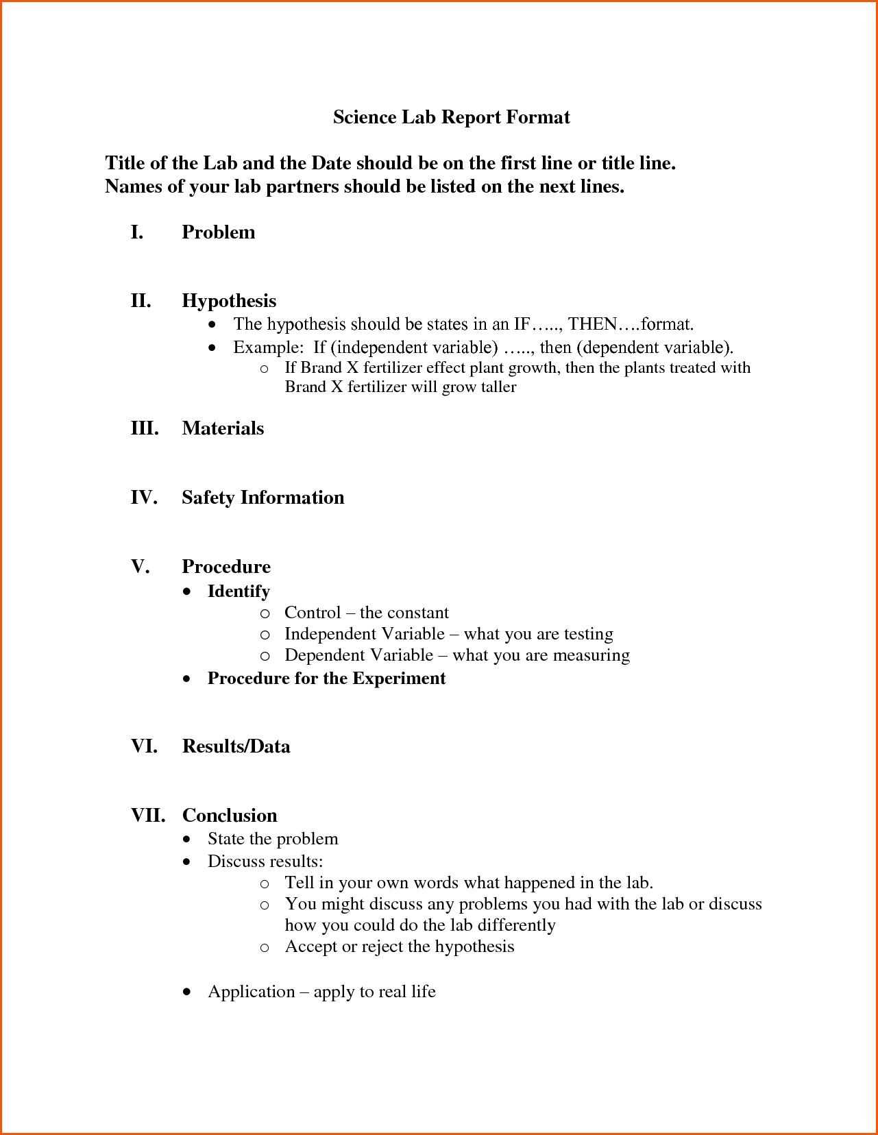 Sample Lab Report Examples Template Homeschool Psychology For School Psychologist Report Template