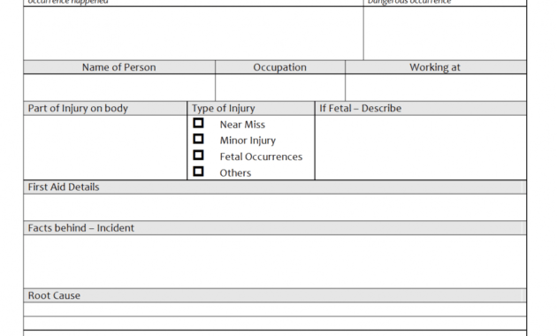 Sample Monthly Health And Safety Report Format Annual throughout Monthly Health And Safety Report Template