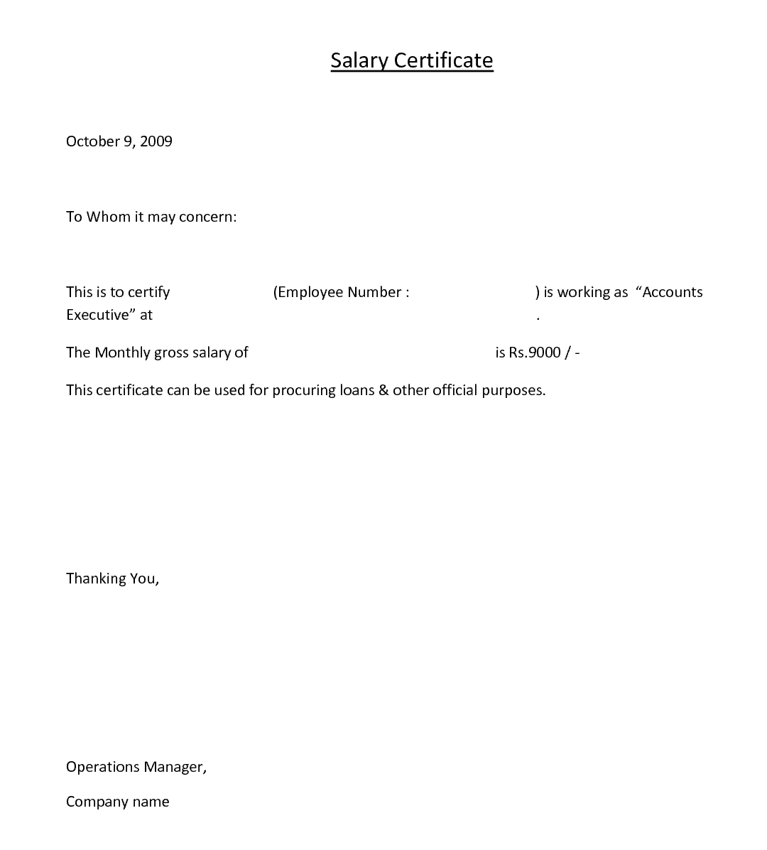 Sample Request Letter For Certification Of Payment Pertaining To Certificate Of Payment Template