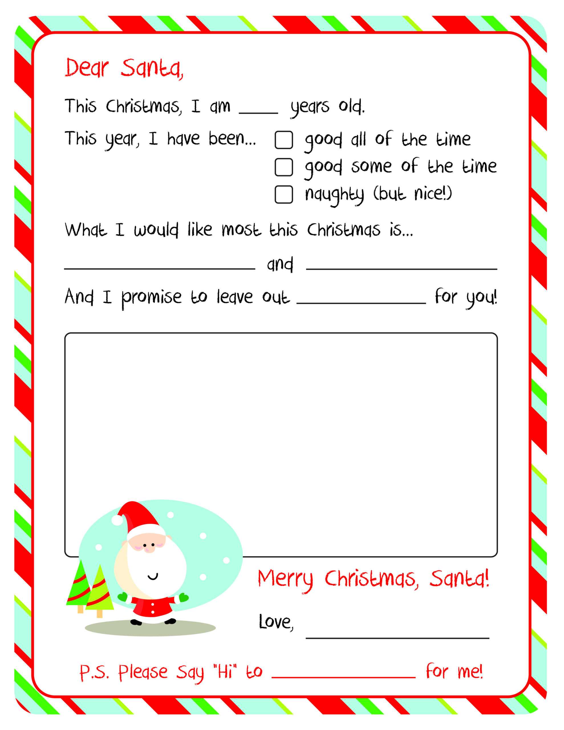Santa Letter Pdf – Mahre.horizonconsulting.co In Santa Letter Template Word
